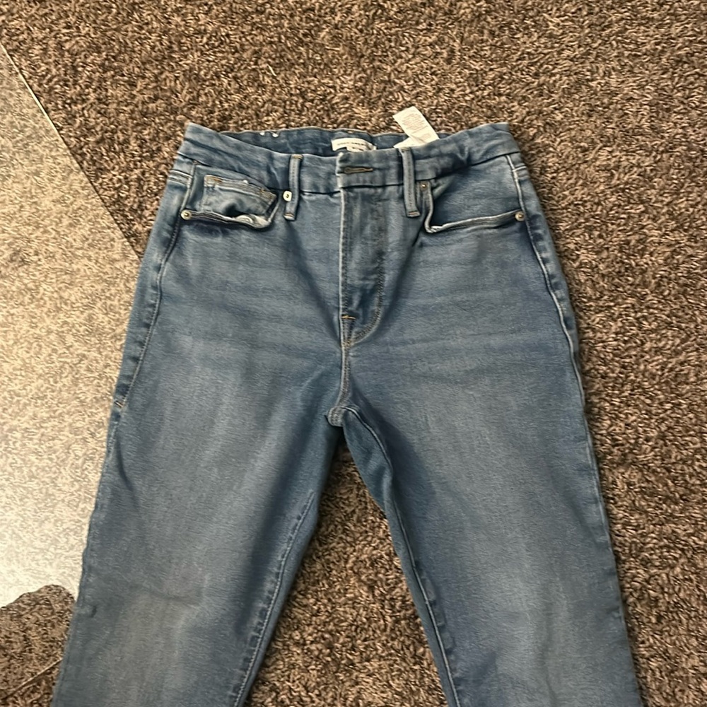 GOOD AMERICAN Good Legs Skinny Jeans Women's Size 6/28 Blue GL014T